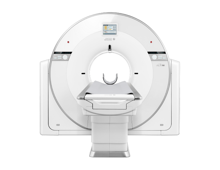 United Imaging uCT 780 — premium multi-slice CT (0.3 s rotation, 1024² recon)